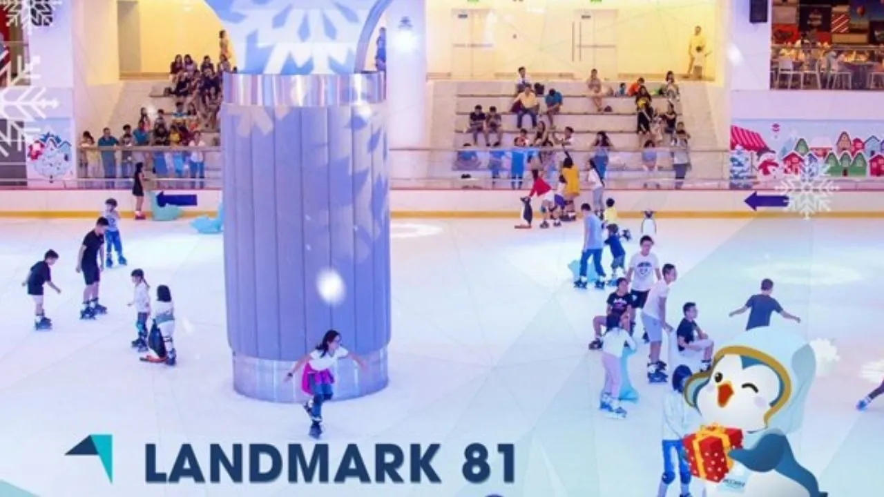 sân trượt băng landmark 81