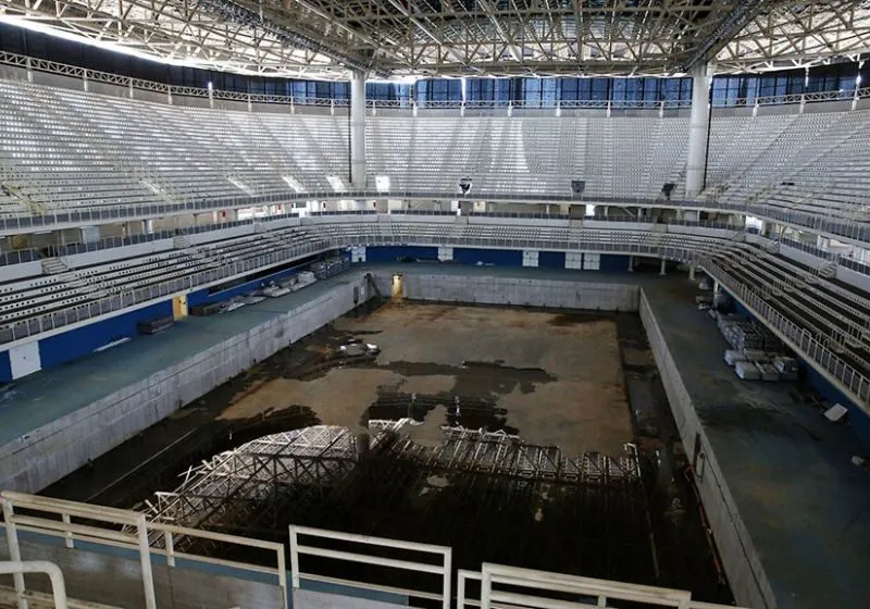 Sân Maracanã mùa giải Rio 2016 Brazil hoang tàn sau 6 tháng kết thúc thế vận hội